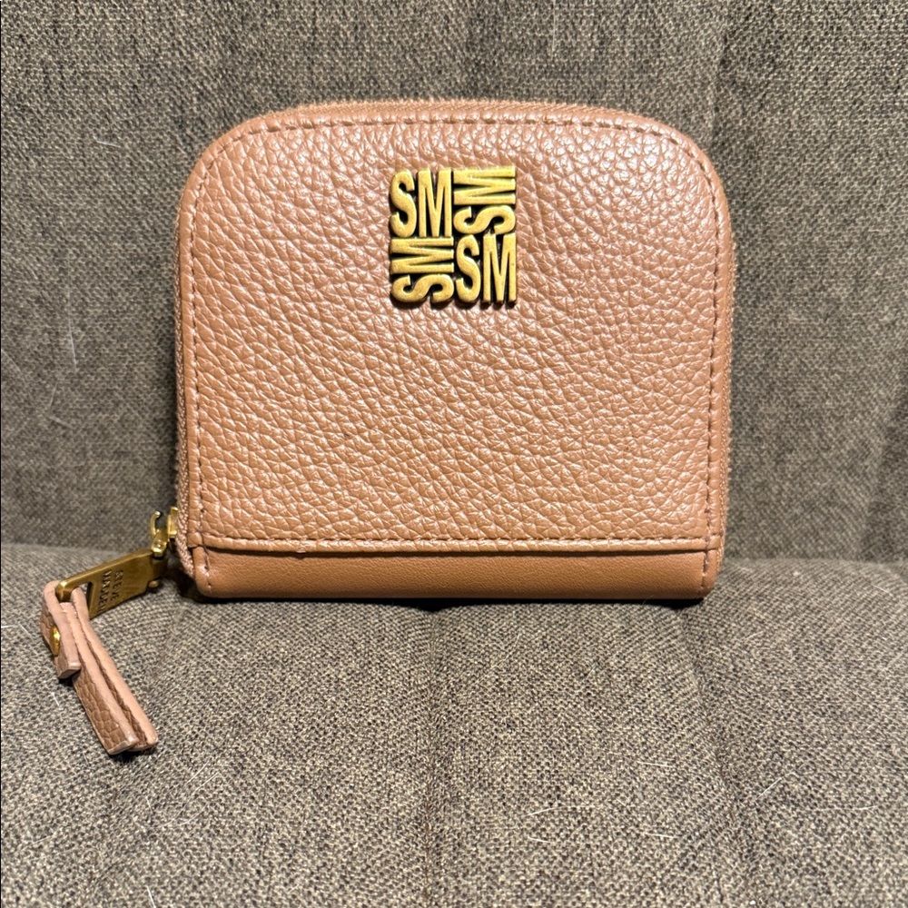 Steve Madden Gold Accent Tan Wallet
